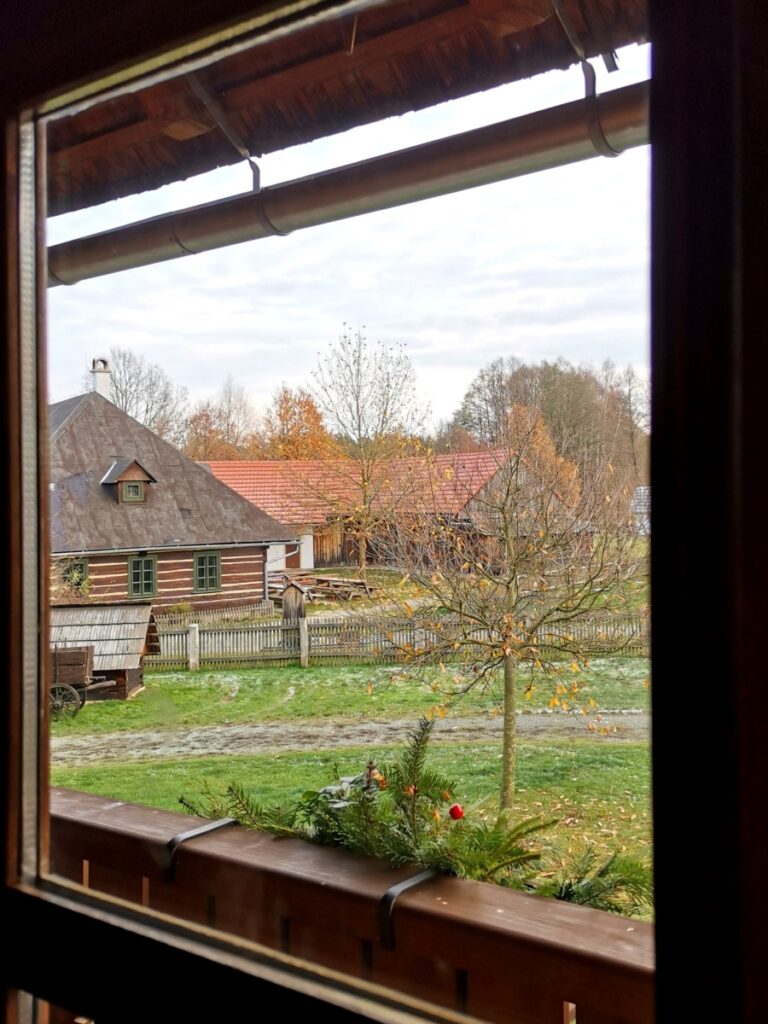 ubytování apartmán skanzen krňovice výhled